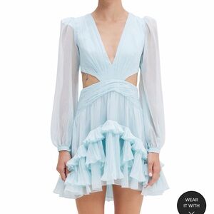 PatBO Silk Plisse Essence Dress

Light Blue Cutout Mini Dress